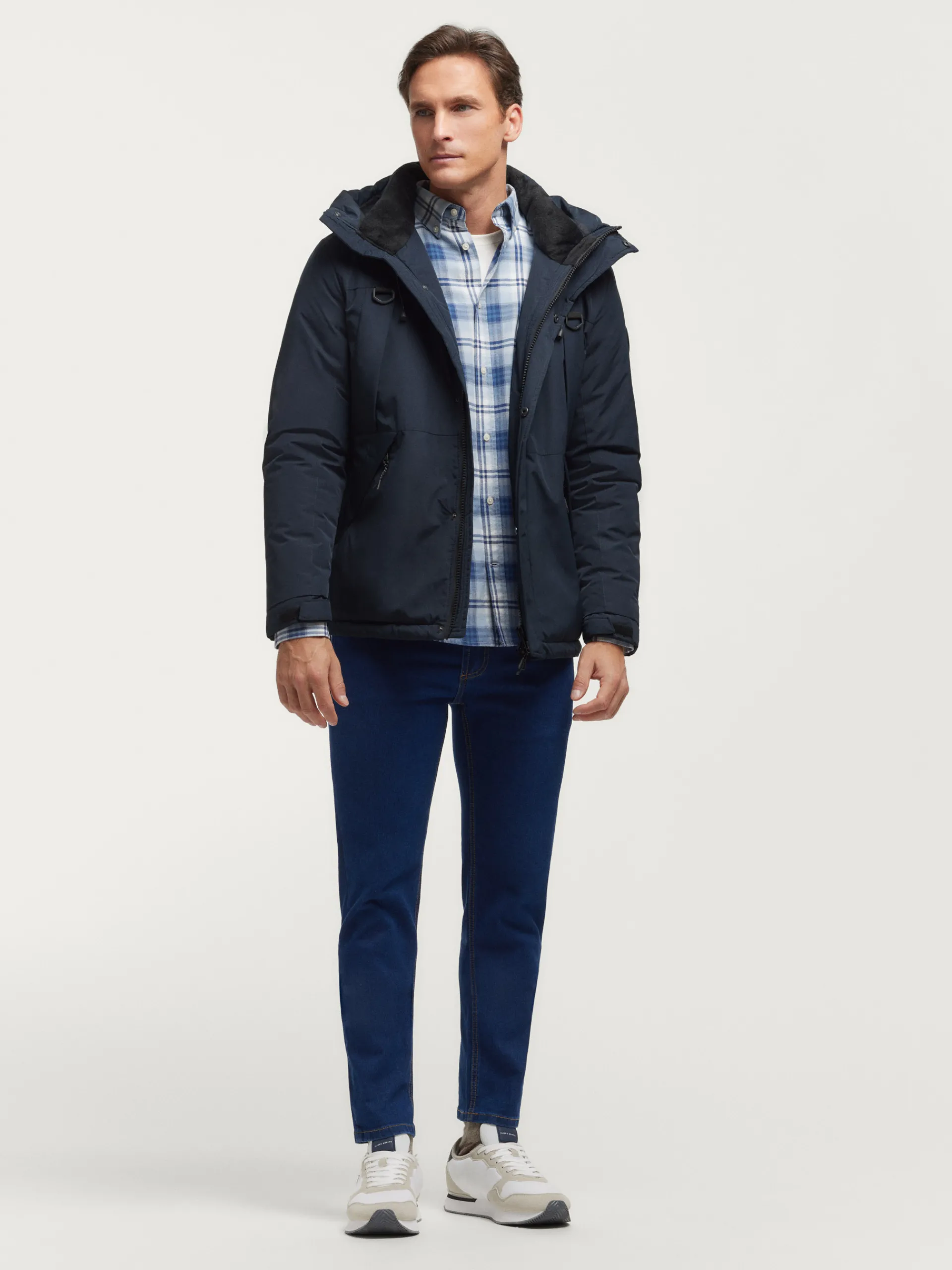 Cazadoras Y Parkas-Alvaro Moreno PARKA TREKKING Azul Marino