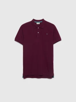 Polos Y Poleras-Alvaro Moreno POLO BASIC Burdeos