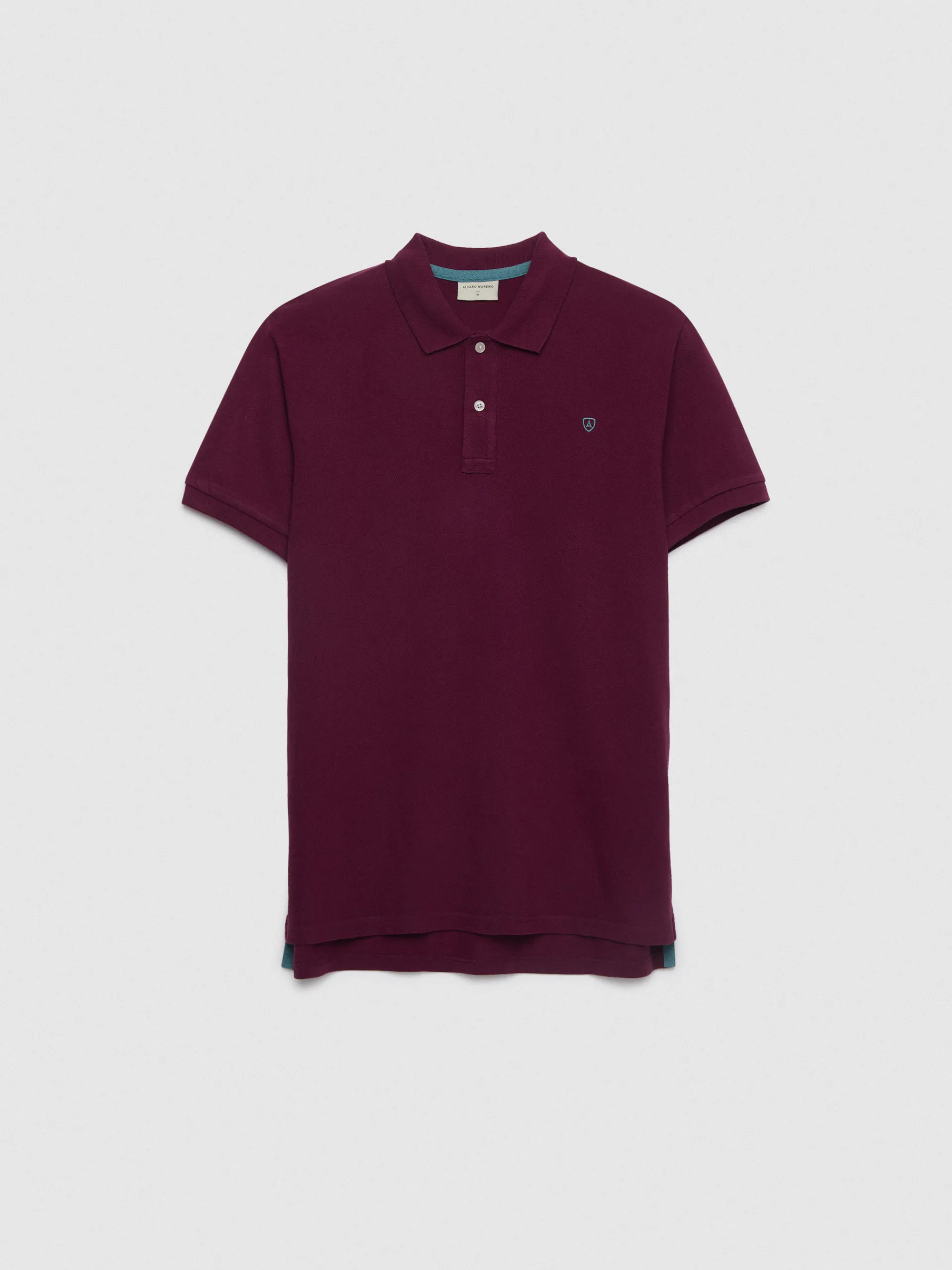 Polos Y Poleras-Alvaro Moreno POLO BASIC Burdeos