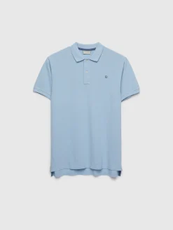 Polos Y Poleras-Alvaro Moreno POLO BASIC Celeste