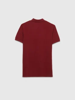 Polos Y Poleras-Alvaro Moreno POLO BASIC Rojo
