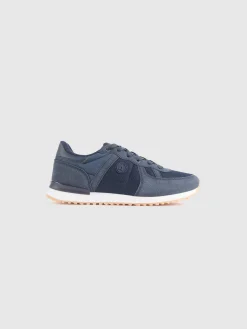 Zapatos-Alvaro Moreno SNEAKERS JOPLIN KIDS Azul Marino
