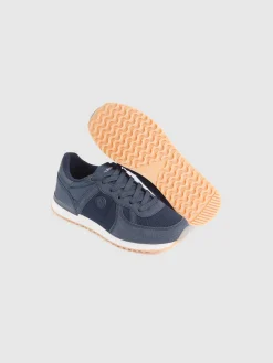 Zapatos-Alvaro Moreno SNEAKERS JOPLIN KIDS Azul Marino