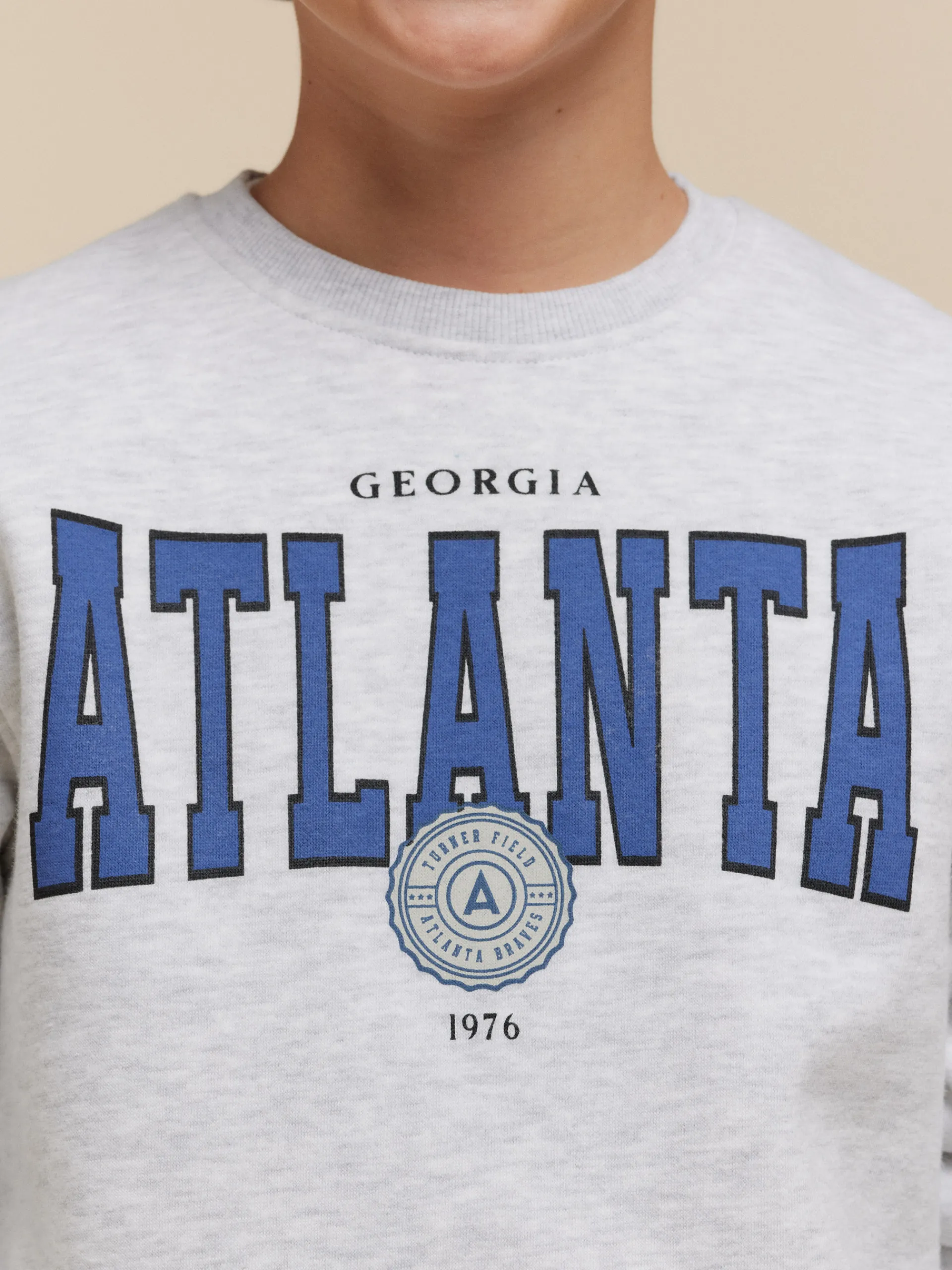 Sudaderas-Alvaro Moreno SUDADERA ATLANTA KIDS Gris