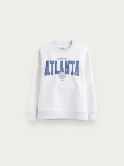 Sudaderas-Alvaro Moreno SUDADERA ATLANTA KIDS Gris