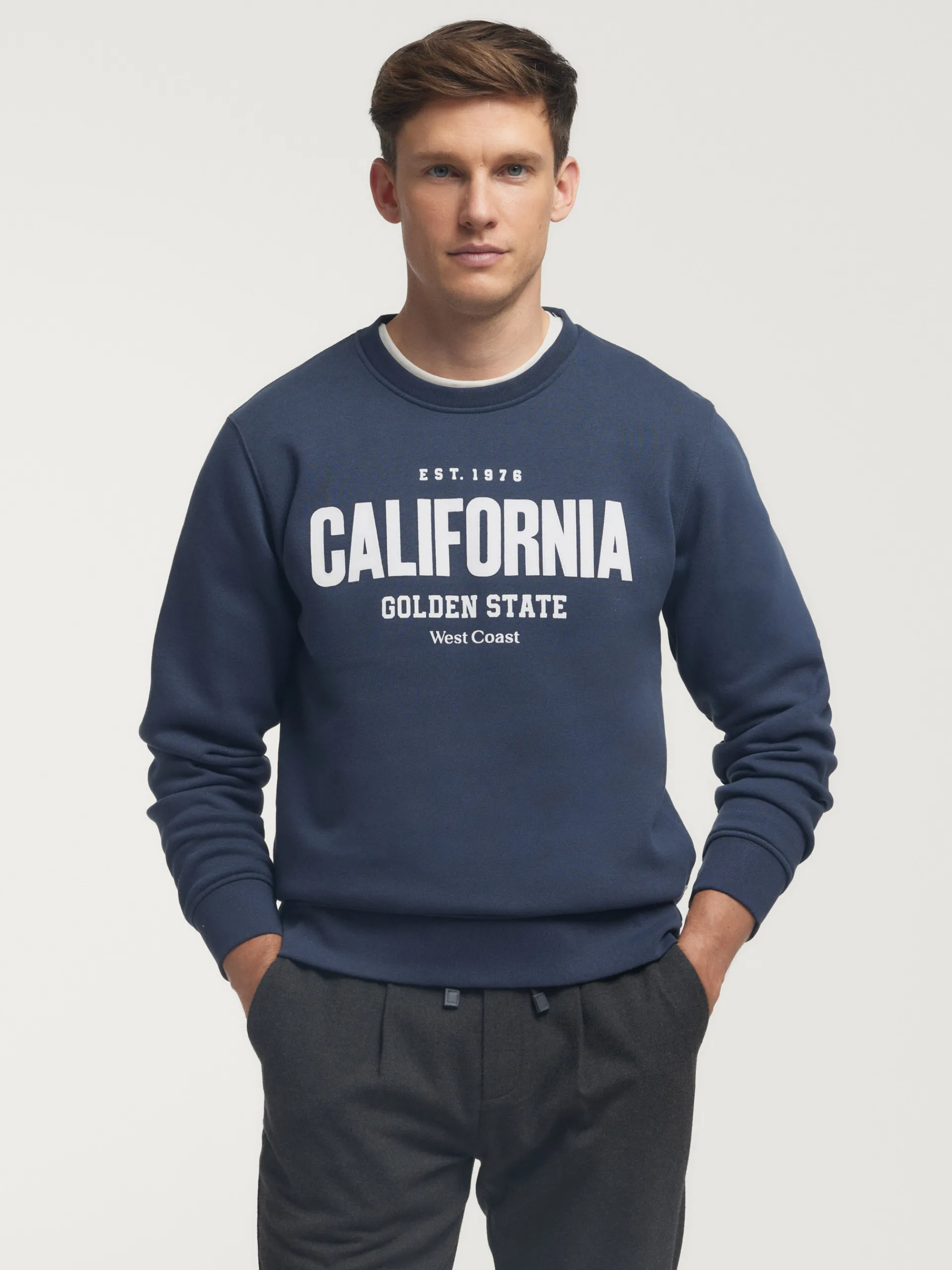 Teen|Sudaderas-Alvaro Moreno SUDADERA CALIFORNIA Azul