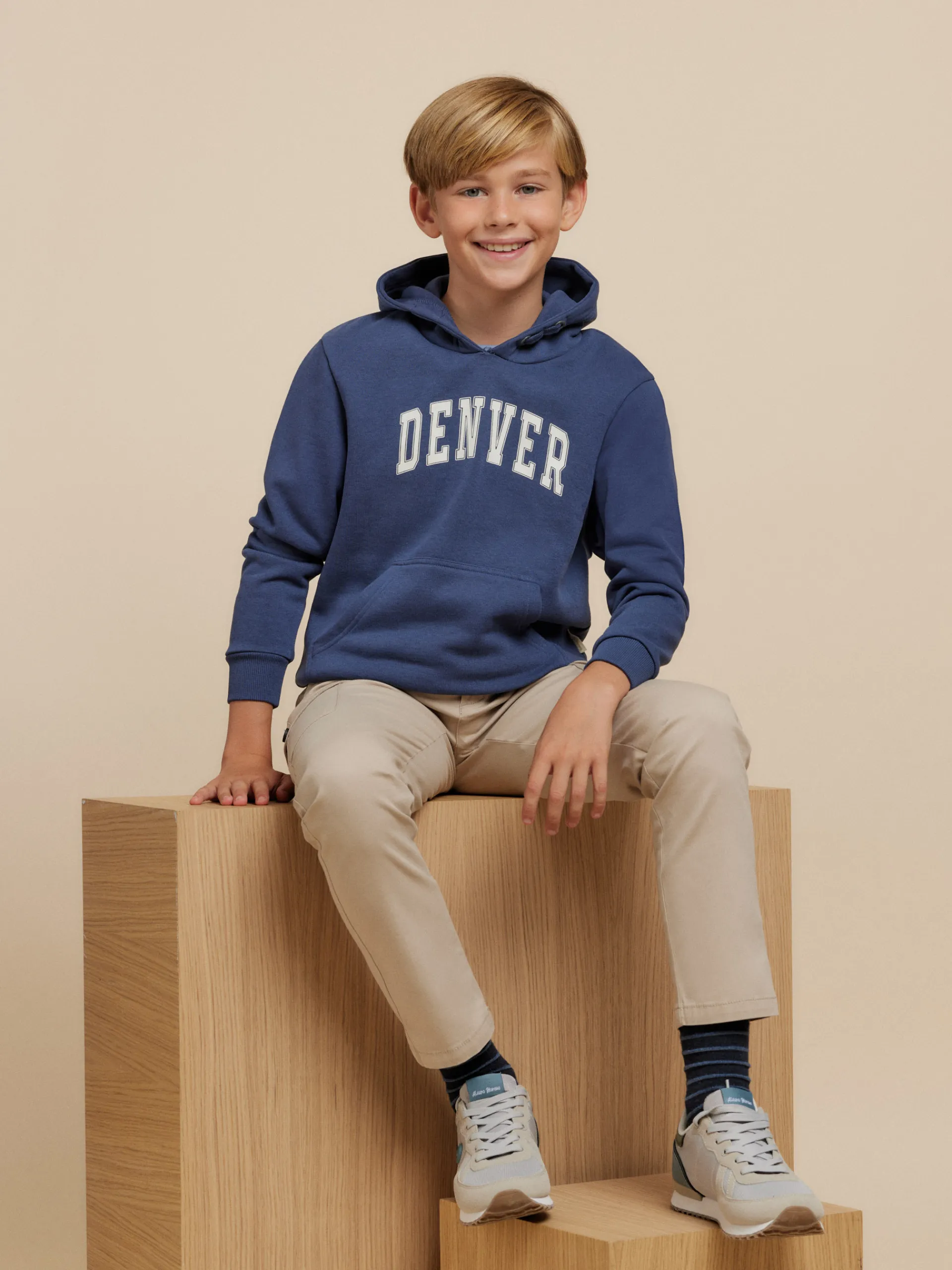 Sudaderas-Alvaro Moreno SUDADERA DENVER KIDS Azul