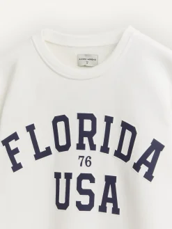 Sudaderas-Alvaro Moreno SUDADERA FLORIDA Blanco