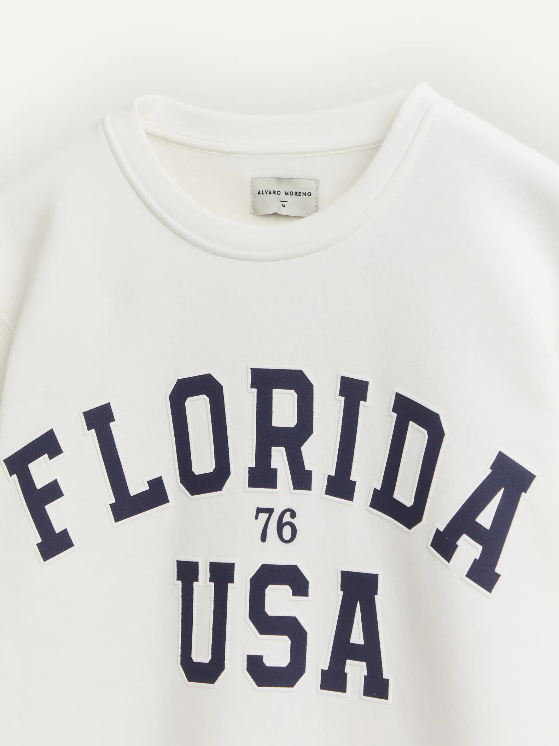 Sudaderas-Alvaro Moreno SUDADERA FLORIDA Blanco