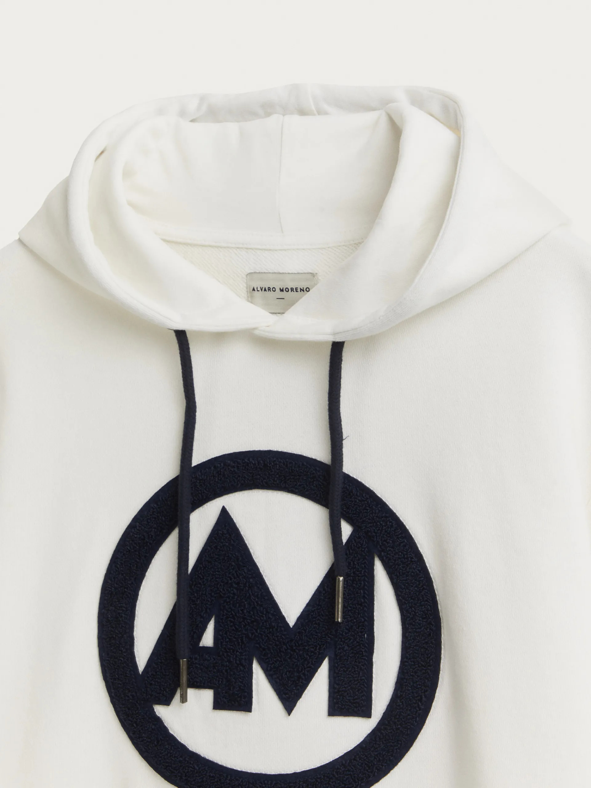 Sudaderas-Alvaro Moreno SUDADERA LOGO Blanco