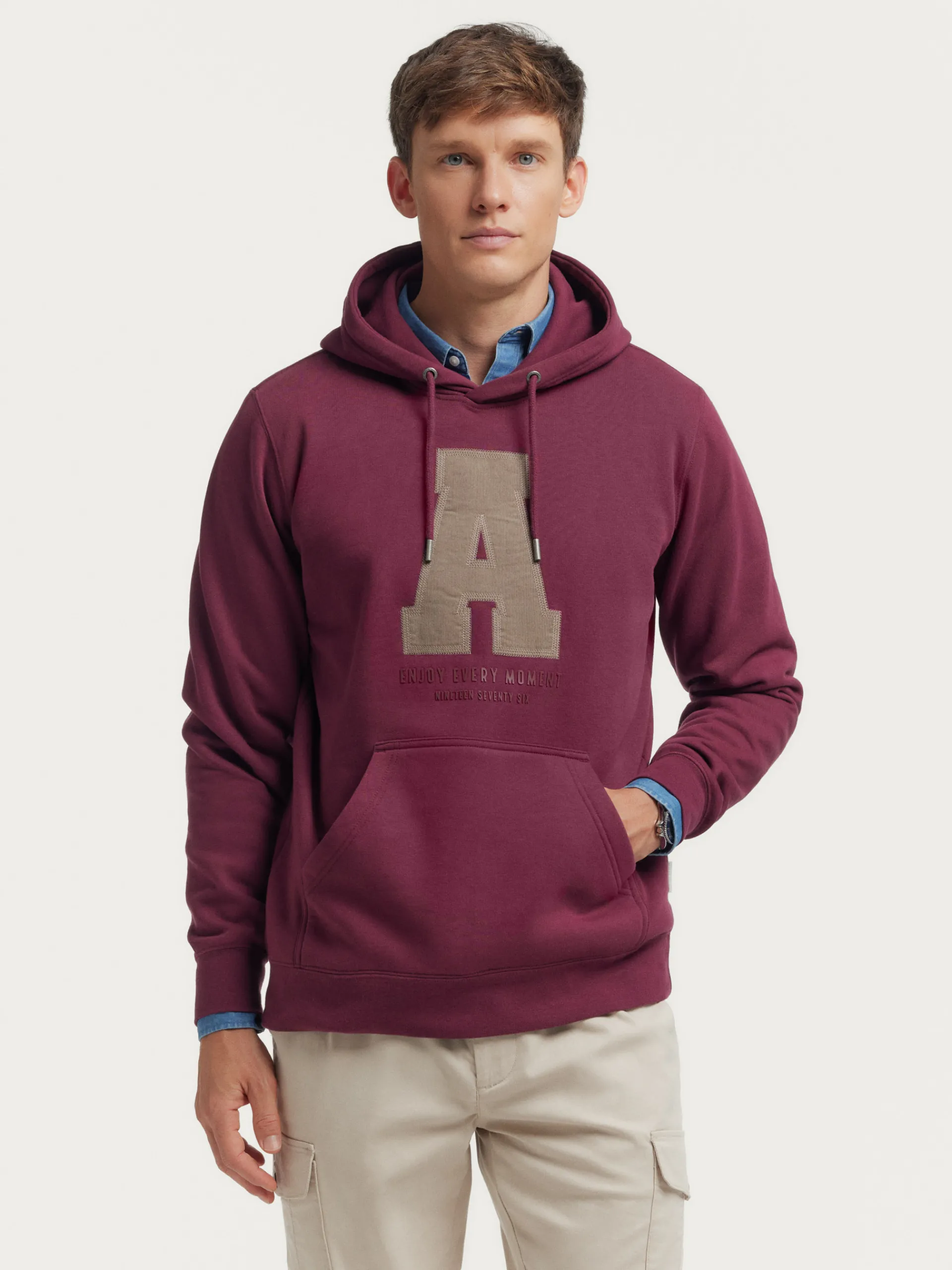 Sudaderas-Alvaro Moreno SUDADERA MOMENT Burdeos