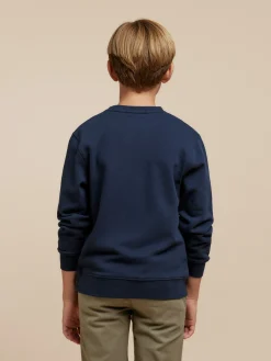 Sudaderas-Alvaro Moreno SUDADERA OFFICIAL KIDS Azul Marino