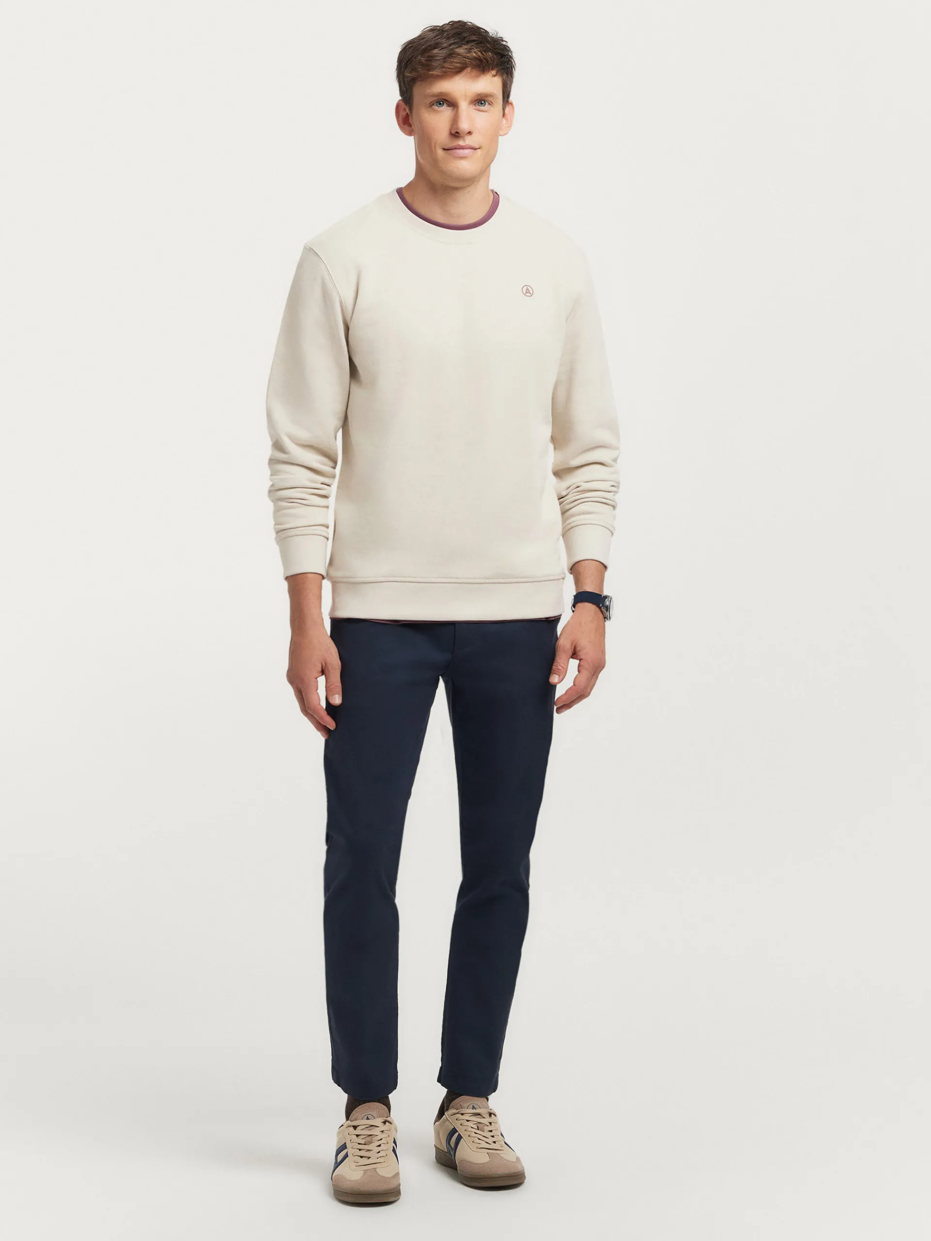 Teen|Sudaderas-Alvaro Moreno SUDADERA POSITIVE Crudo