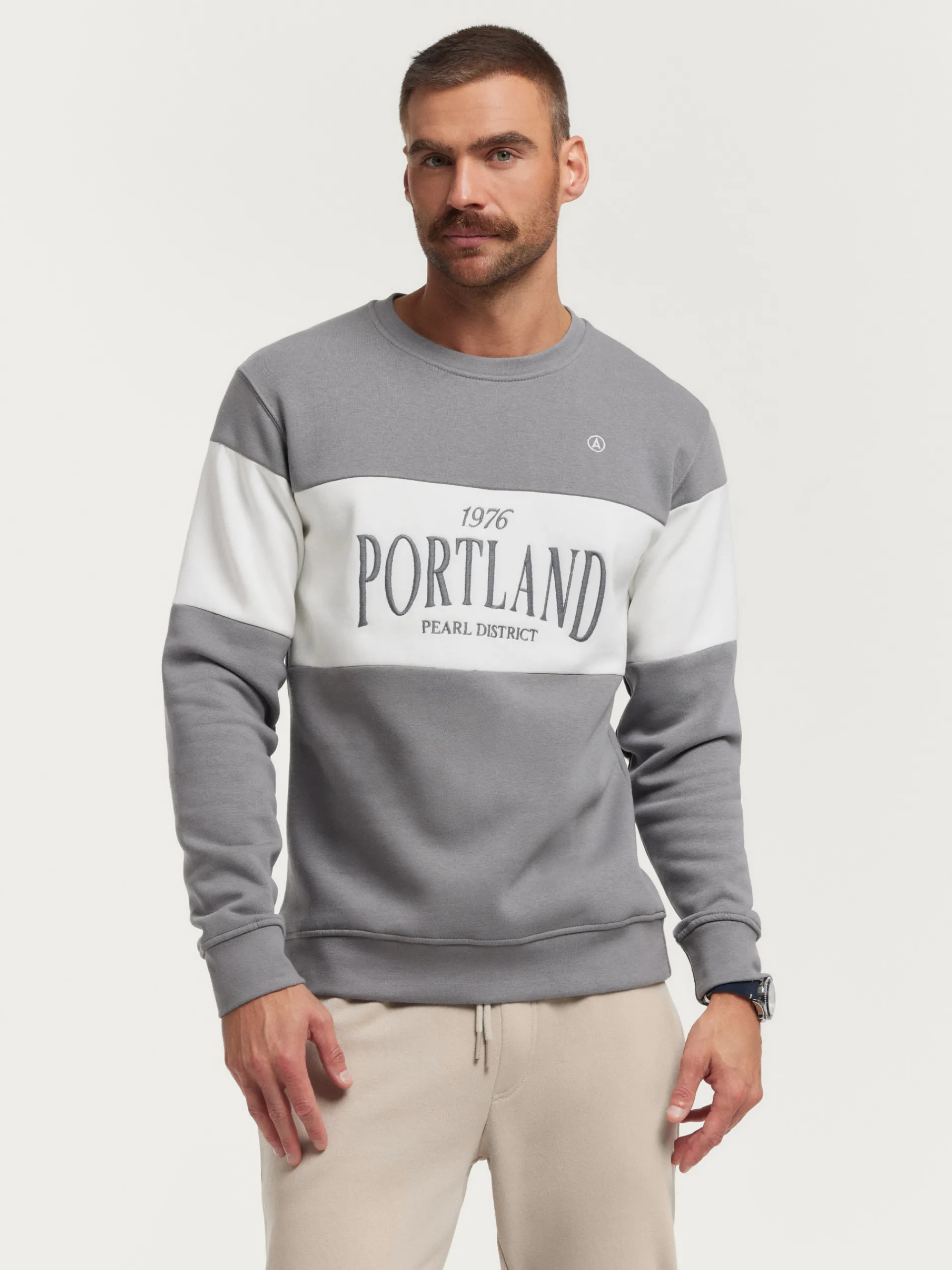 Sudaderas-Alvaro Moreno SUDADERA PÒRTLAND Gris