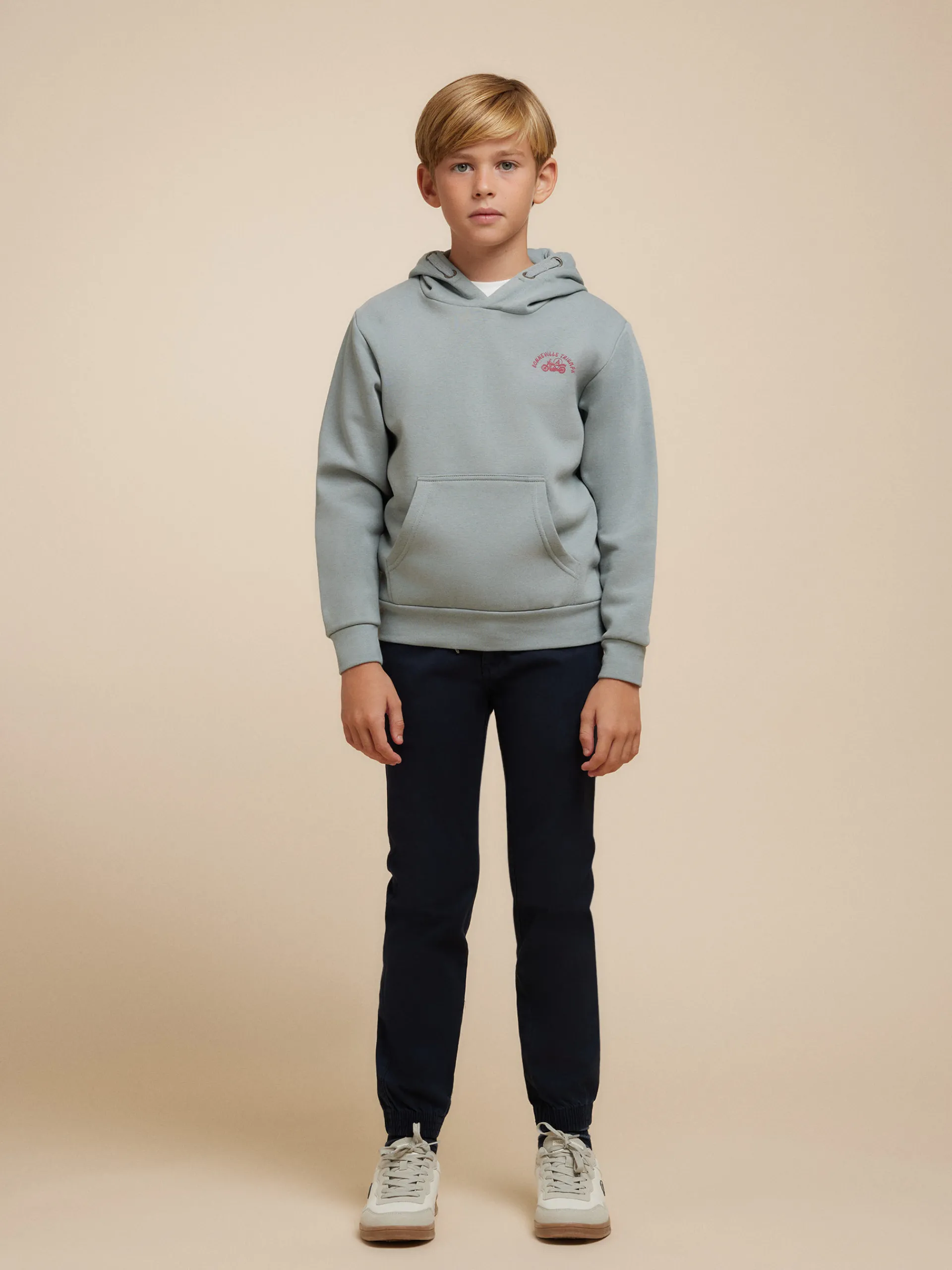Sudaderas-Alvaro Moreno SUDADERA TRIUMPH KIDS Azul
