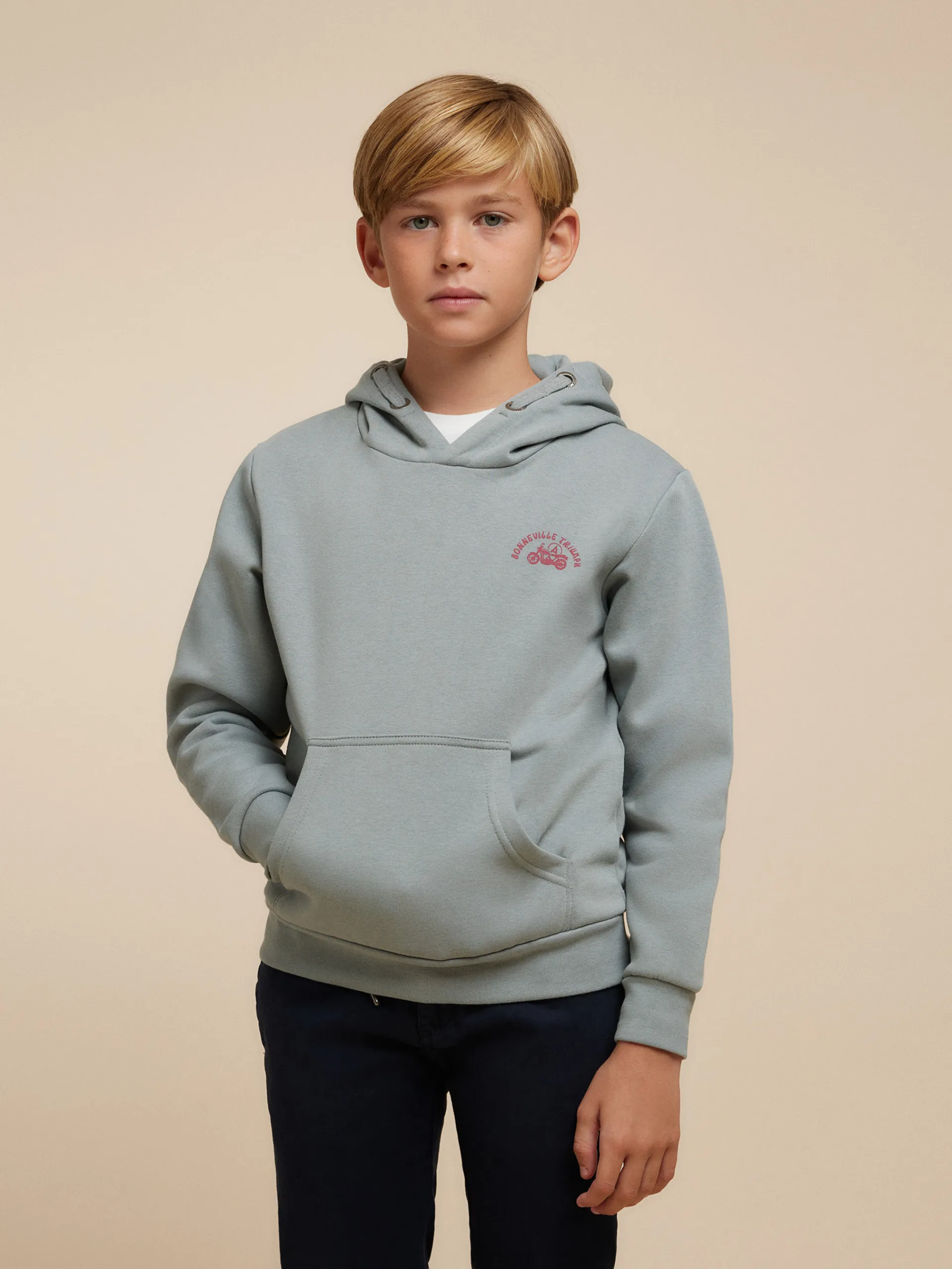 Sudaderas-Alvaro Moreno SUDADERA TRIUMPH KIDS Azul
